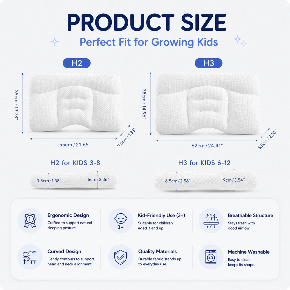 Ventrisa Ergo Kids Pillow